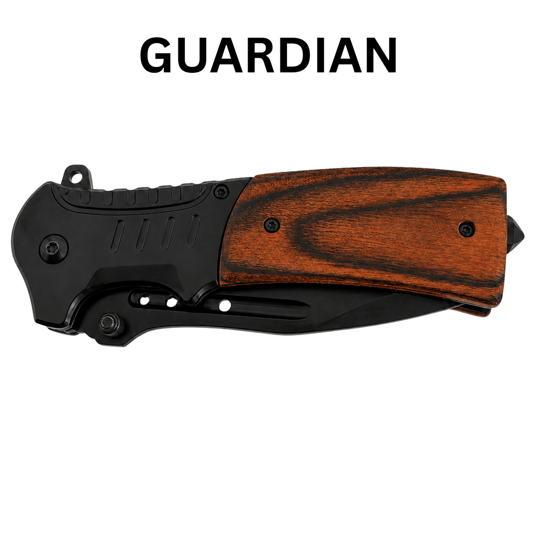 Personalized Engraved Folding Pocket Knife | 7 Wood Handle Models | Custom Name, Monogram &amp; Text | Everyday Carry (EDC) Gift