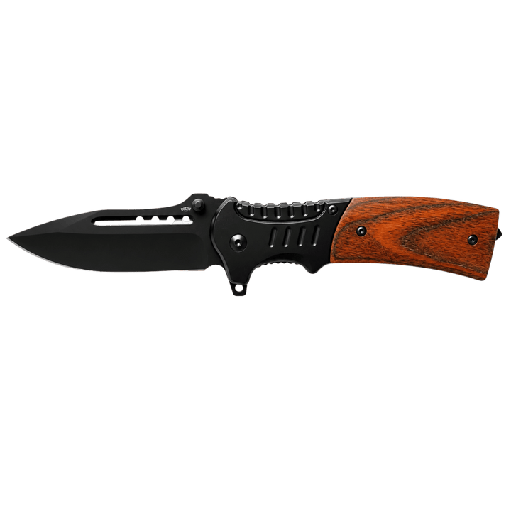 Personalized Engraved Folding Pocket Knife | 7 Wood Handle Models | Custom Name, Monogram &amp; Text | Everyday Carry (EDC) Gift