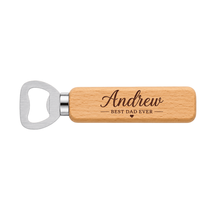 Personalized Bottle Openers – Wood, Leather &amp; Metal | Custom Laser Engraved