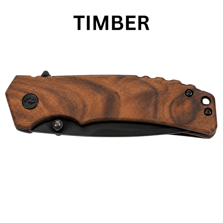 Personalized Engraved Folding Pocket Knife | 7 Wood Handle Models | Custom Name, Monogram &amp; Text | Everyday Carry (EDC) Gift