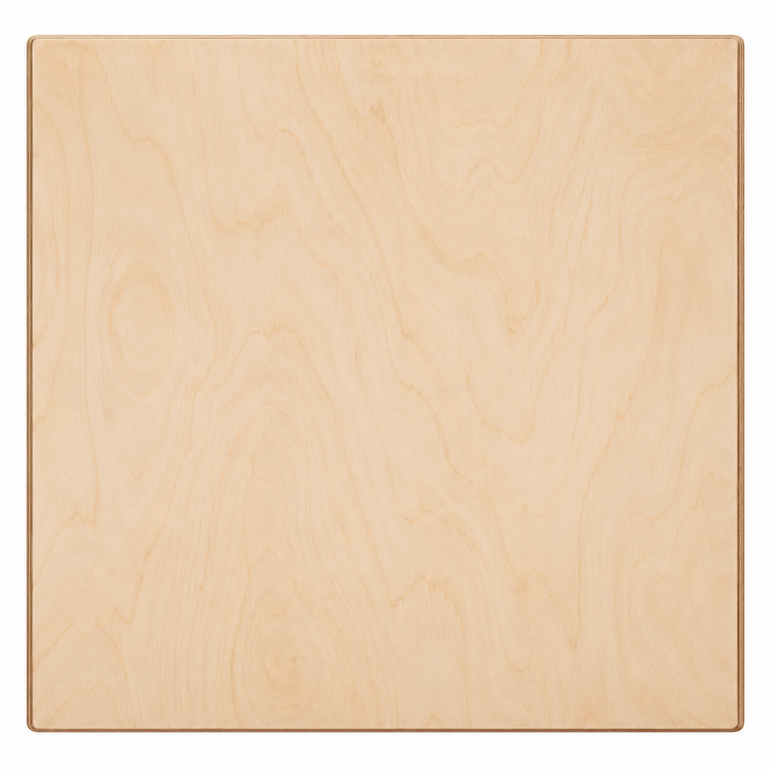 Personalized Photo on Baltic Birch Wood Block – Premium Matte Finish, 3/4" Thick, Ready to Hang