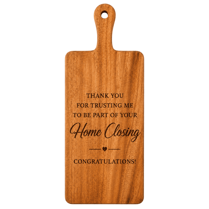 Personalized Wood Cutting Board – Custom Laser Engraved Chopping Board