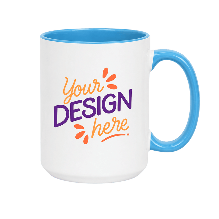 Custom Full Color Print | 11 oz &amp; 15 oz Ceramic Coffee Mug