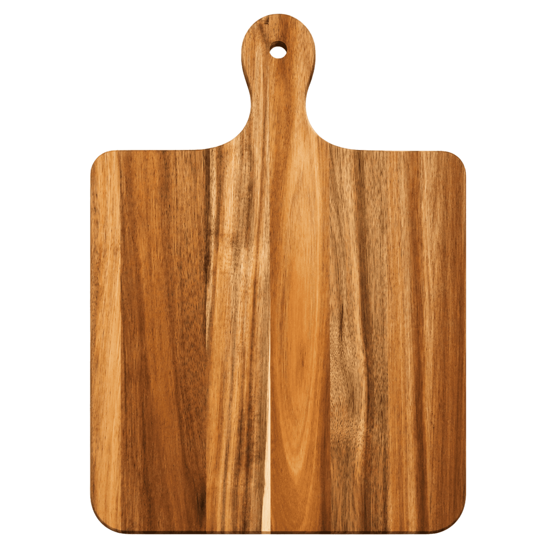 Personalized Wood Cutting Board – Custom Laser Engraved Chopping Board
