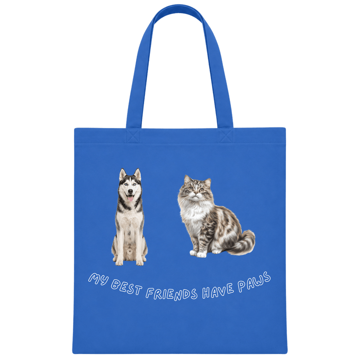 Custom Full Color Cotton Tote Bag | Upload Logo, Photo, or Text