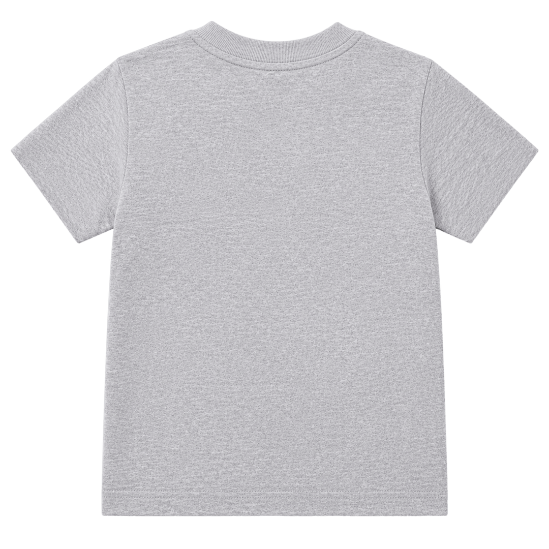 Personalized Unisex Toddler Heavy Cotton T-Shirt – Custom Embroidered Text, Name, and Initials