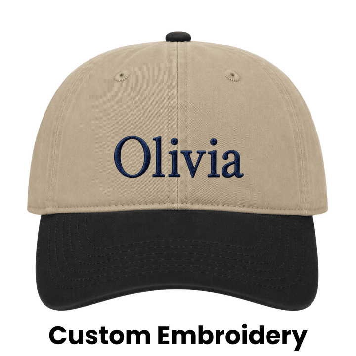 Personalized OTTO CAP 6-Panel Low Profile Dad Hat – Custom Embroidered Adjustable Cap