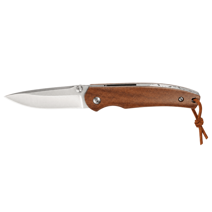 Personalized Engraved Folding Pocket Knife | 7 Wood Handle Models | Custom Name, Monogram &amp; Text | Everyday Carry (EDC) Gift