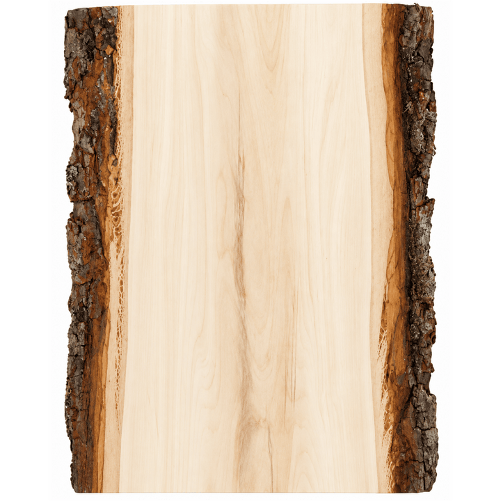Personalized Rectangle Wood Photo Plaque | Laser Engraved | Natural Basswood