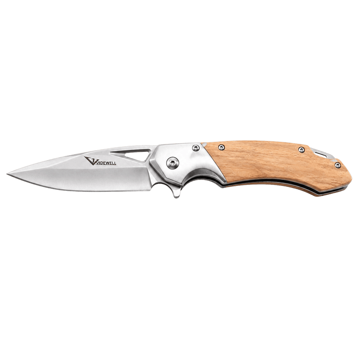 Personalized Engraved Folding Pocket Knife | 7 Wood Handle Models | Custom Name, Monogram &amp; Text | Everyday Carry (EDC) Gift