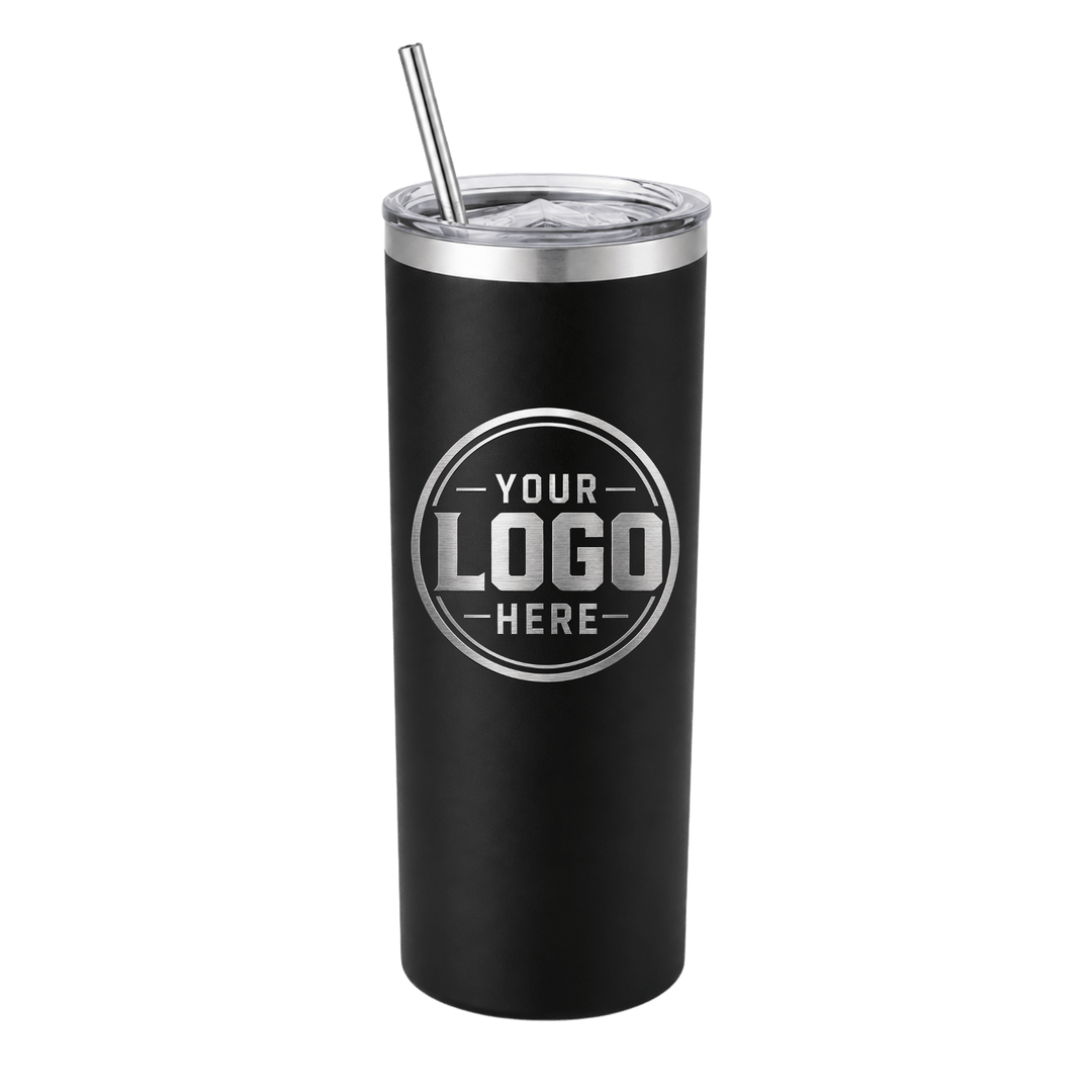 Personalized Laser Engraved | 20 oz Insulated Skinny Tumbler