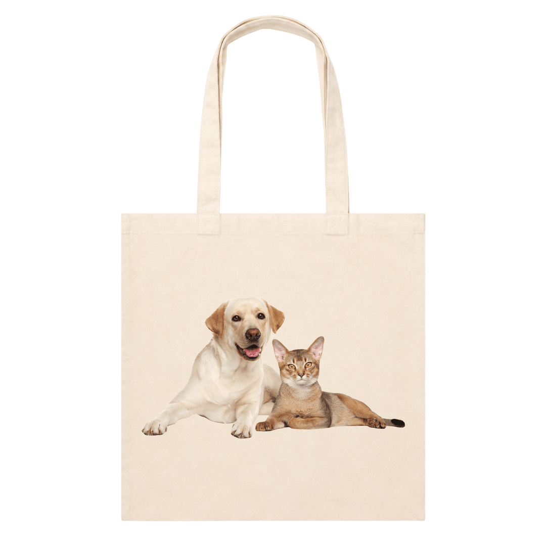 Custom Full Color Canvas Tote Bag | Upload Your Design, Photo or Logo