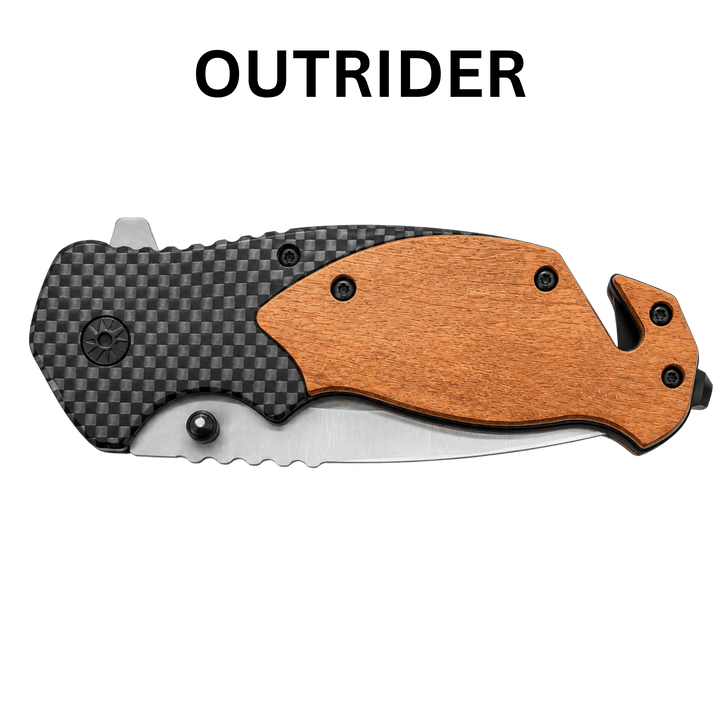 Personalized Engraved Folding Pocket Knife | 7 Wood Handle Models | Custom Name, Monogram &amp; Text | Everyday Carry (EDC) Gift