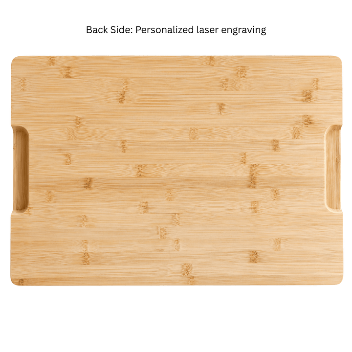 Personalized Wood Cutting Board – Custom Laser Engraved Chopping Board