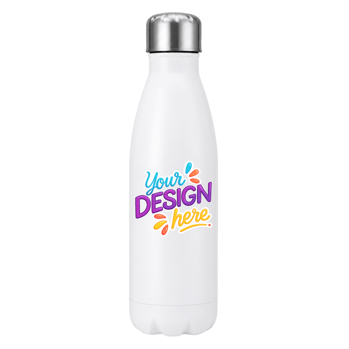Custom Full Color Print | 17 oz Stainless Steel Sports Water Bottle