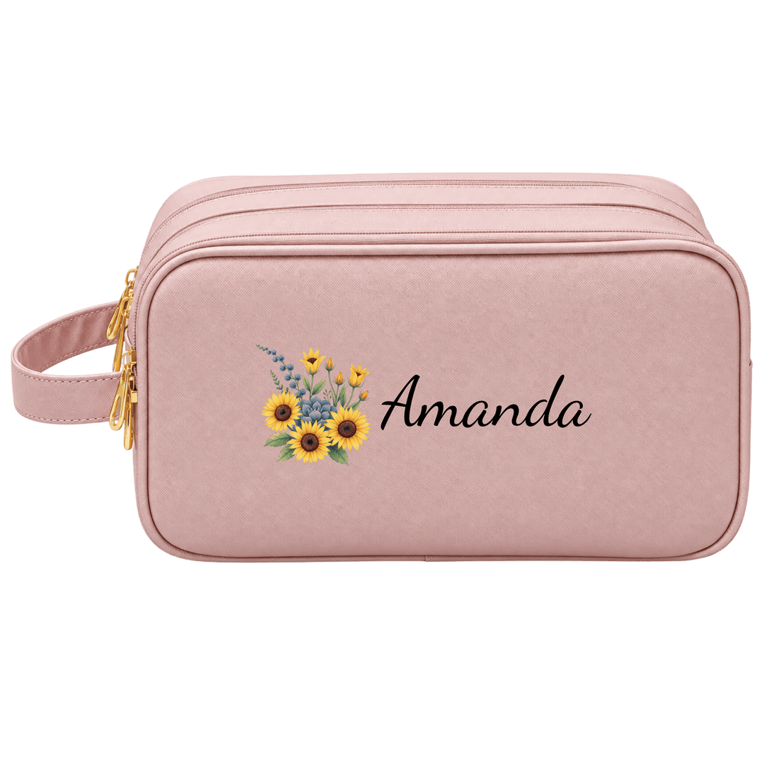 Personalized Large Travel Toiletry Bag – Full Color Custom Print