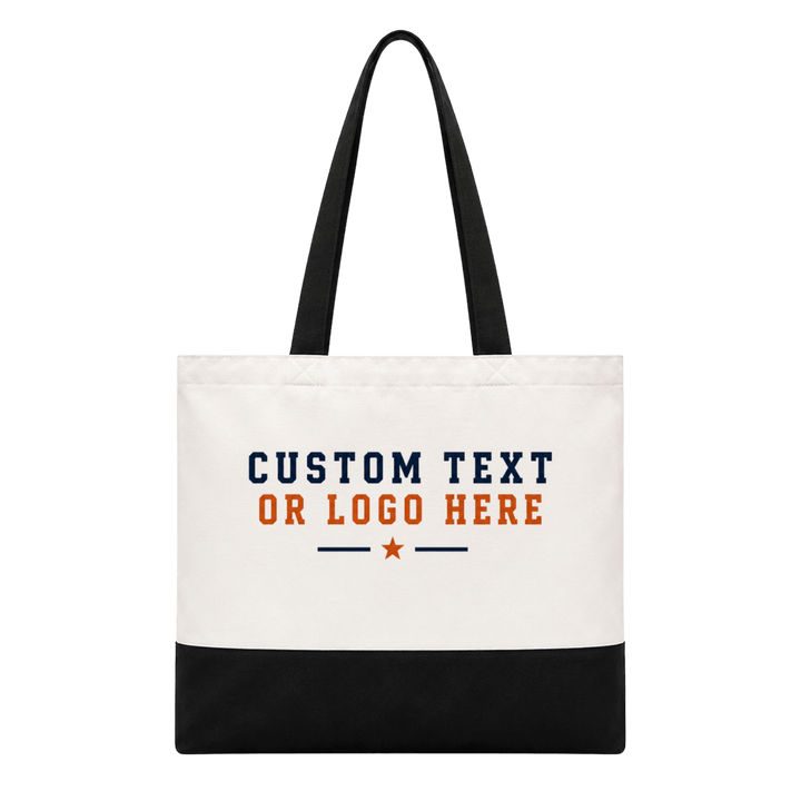 Custom Full Color Canvas Tote Bag | Upload Your Design, Photo or Logo