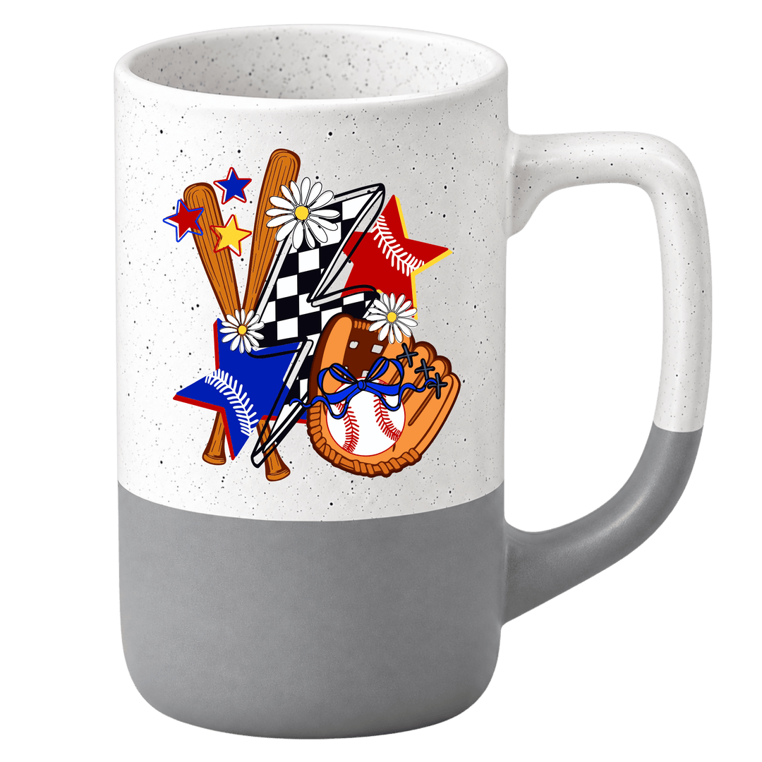 Personalized 16 oz Ceramic Coffee Mug with Handle – Full Color UV Print