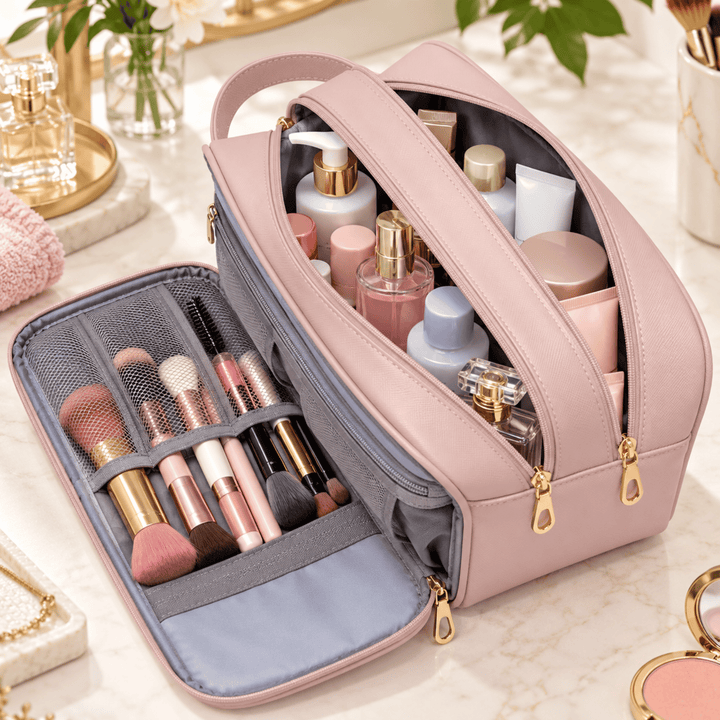 Personalized Large Travel Toiletry Bag – Full Color Custom Print