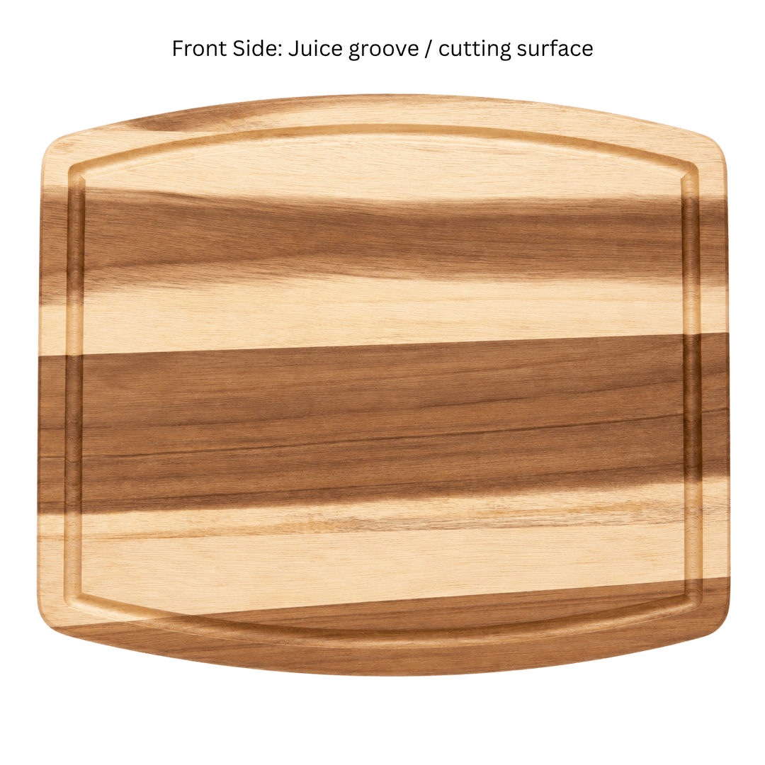 Personalized Wood Cutting Board – Custom Laser Engraved Chopping Board