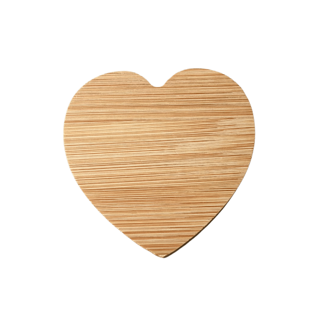 Personalized Bamboo Magnetic Bottle Opener – Heart, Round &amp; Square | Custom Laser Engraved