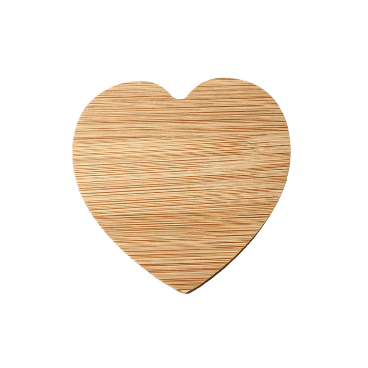 Personalized Bamboo Magnetic Bottle Opener – Heart, Round &amp; Square | Custom Laser Engraved