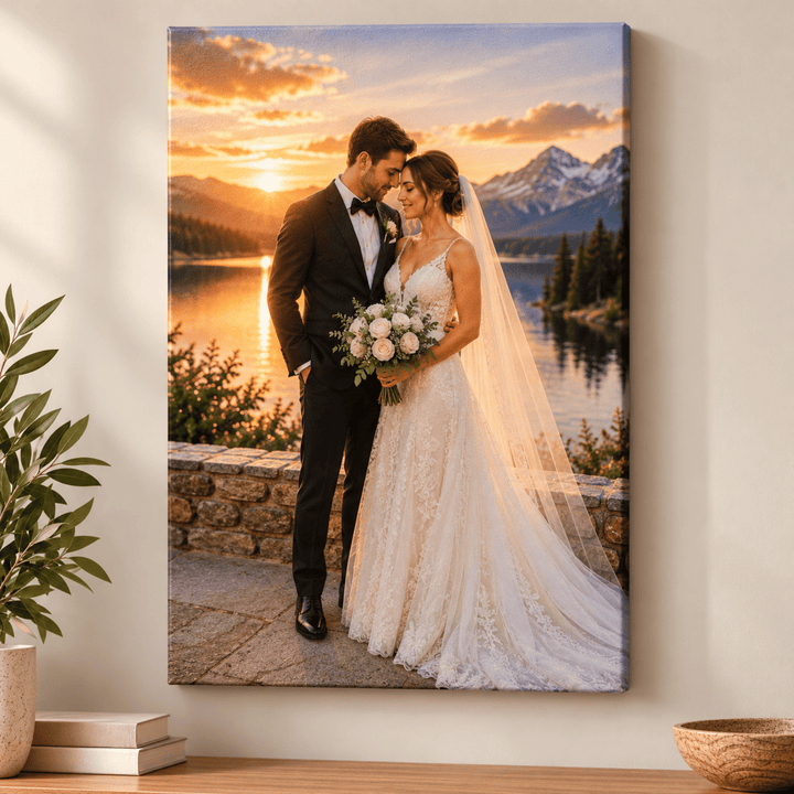 Custom Photo Canvas Print – Personalized Gallery-Wrapped Canvas from Your Photo