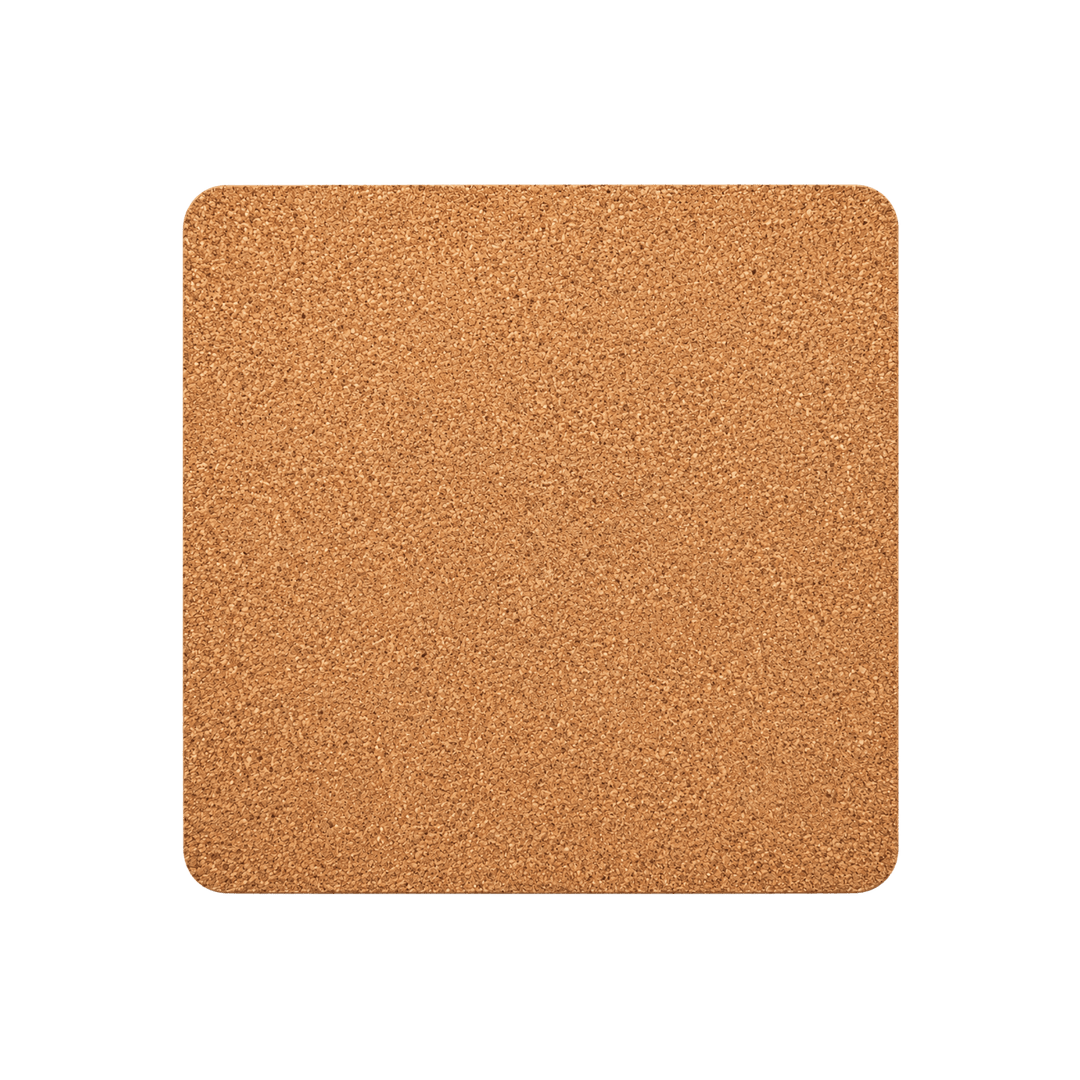 Personalized Wooden Coaster – Custom Laser Engraved Natural Wood, Pine &amp; Cork Drink Coasters