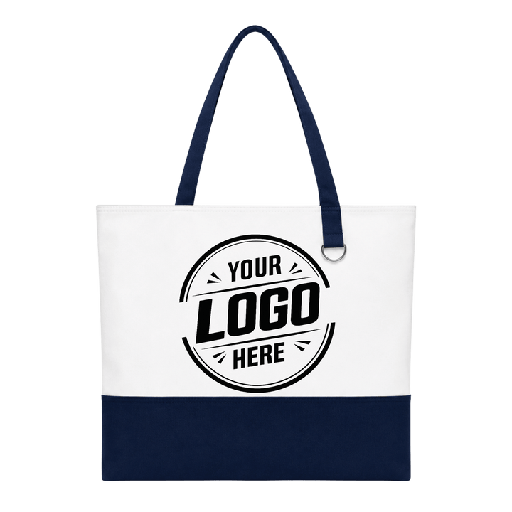 Personalized Canvas Tote Bag with Zipper | Full Color Print