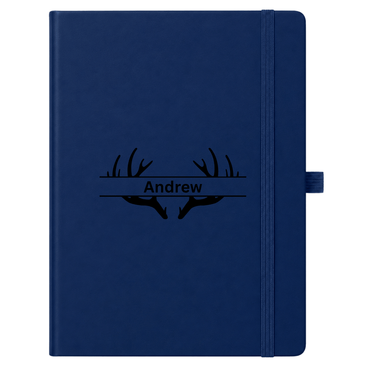 Personalized Hardcover Journal | Custom Laser Engraved Lined Notebook
