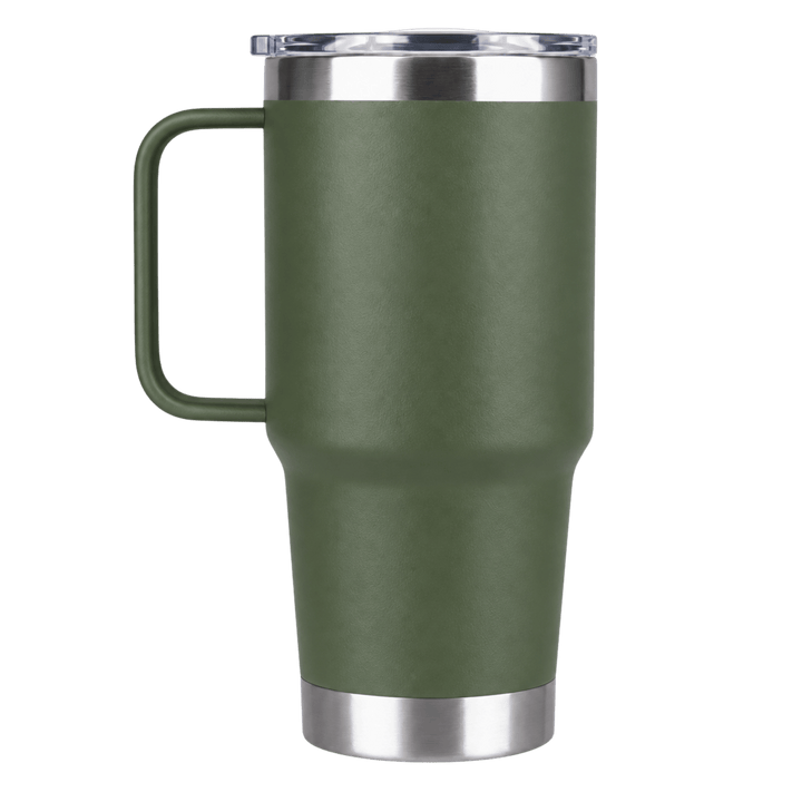 Personalized Laser Engraved 20 oz Insulated Tumbler with Handle
