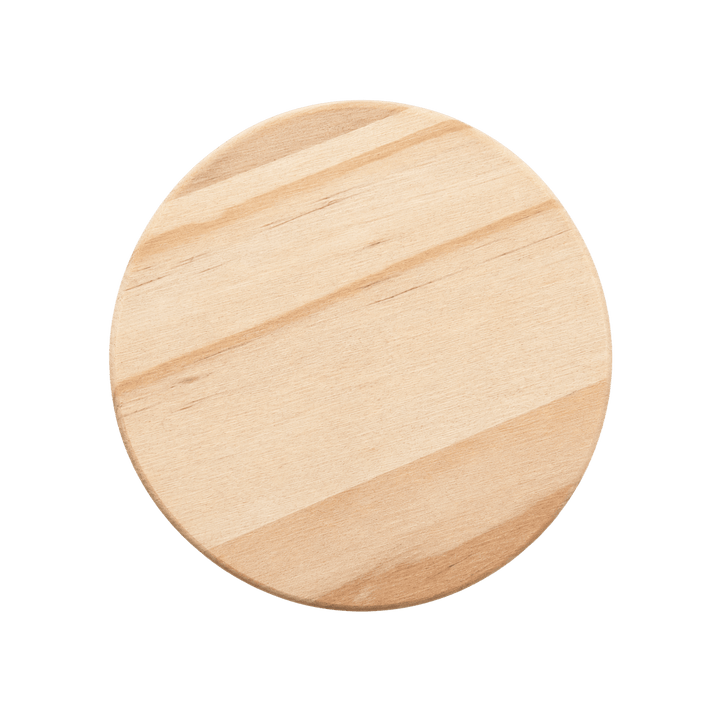 Personalized Wooden Coaster – Custom Laser Engraved Natural Wood, Pine &amp; Cork Drink Coasters