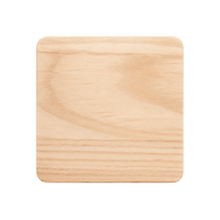 Smooth Pine Wood - Square