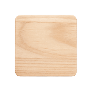 Smooth Pine Wood - Square