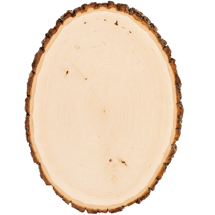 Personalized Oval Wood Photo Plaque | Laser Engraved | Natural Basswood