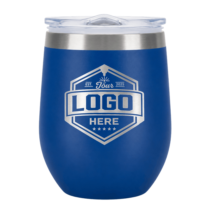 Personalized Laser Engraved | 12 oz Stainless Steel Wine Tumbler