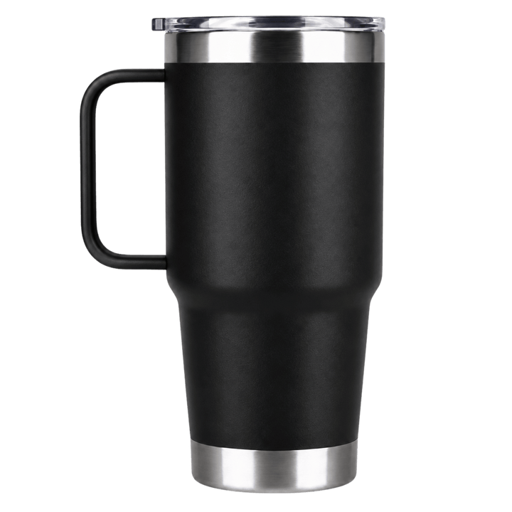 Personalized Laser Engraved 20 oz Insulated Tumbler with Handle