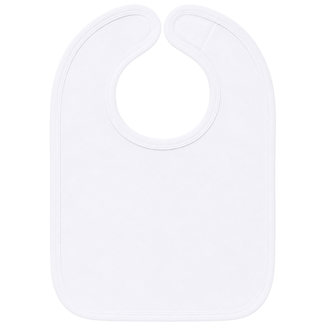 Custom Full Color Baby Bib, Rabbit Skins Infant Bib, Custom Graphic Photo Text Baby Shower Gift