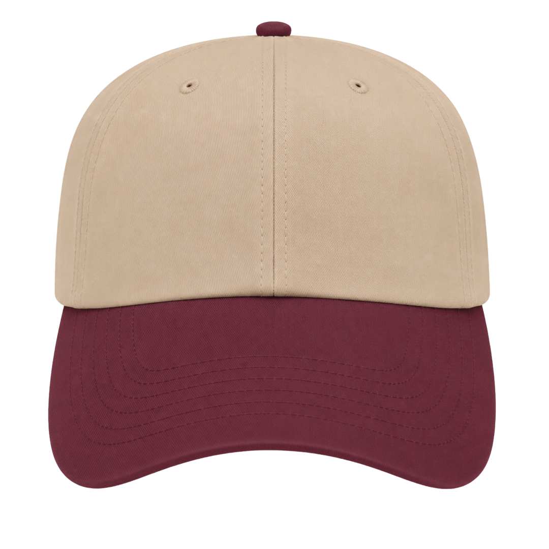 Personalized OTTO CAP 5-Panel Mid Profile Baseball Cap – Custom Laser Engraved Leatherette Patch Snapback