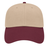 Maroon/Khaki