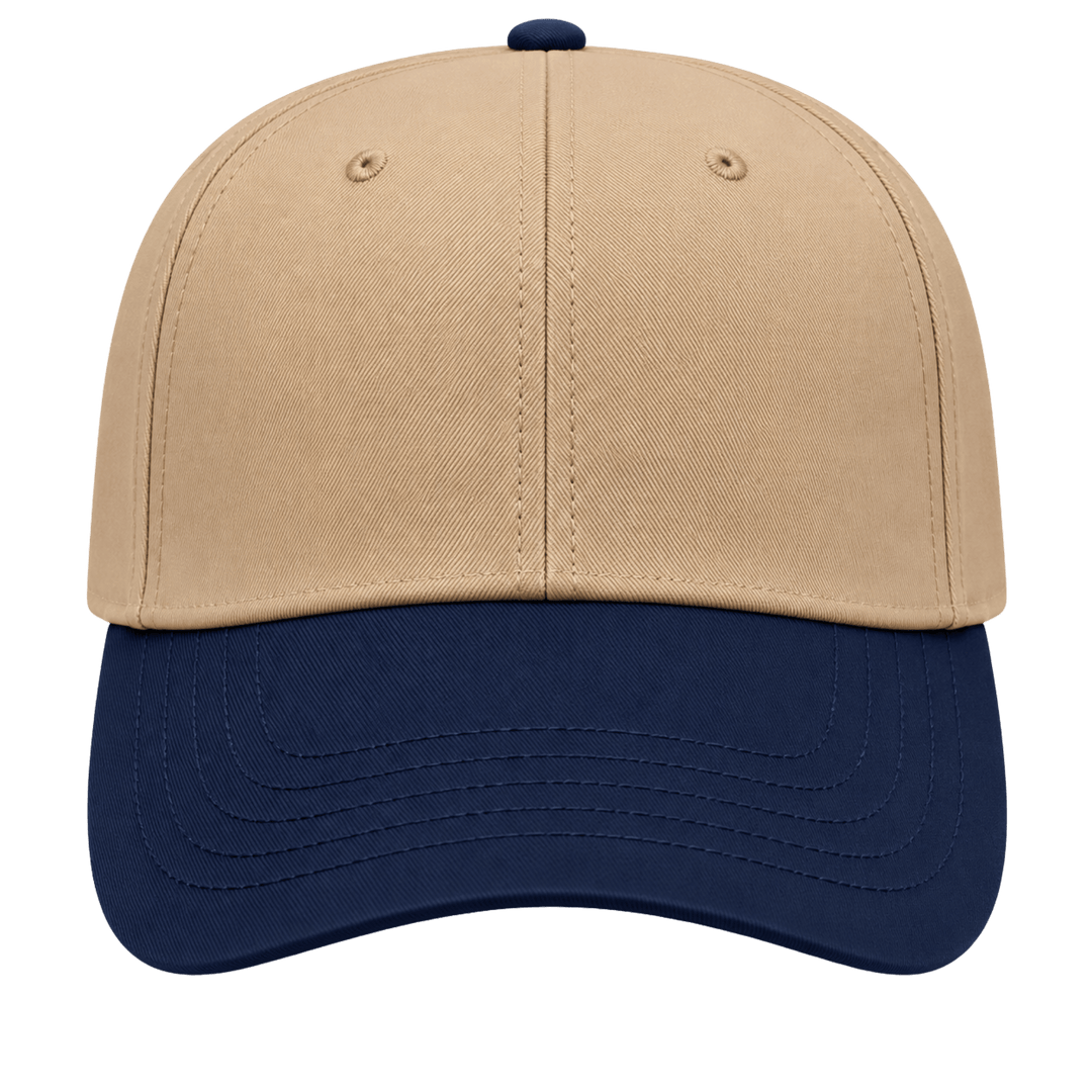 Personalized OTTO CAP 5-Panel Mid Profile Baseball Cap – Custom Laser Engraved Leatherette Patch Snapback