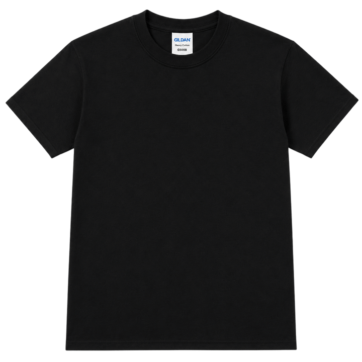 Personalized Gildan G500B Youth Heavy Cotton™ T-Shirt – Custom Embroidered Unisex Kids Tee | Name, Monogram &amp; Text
