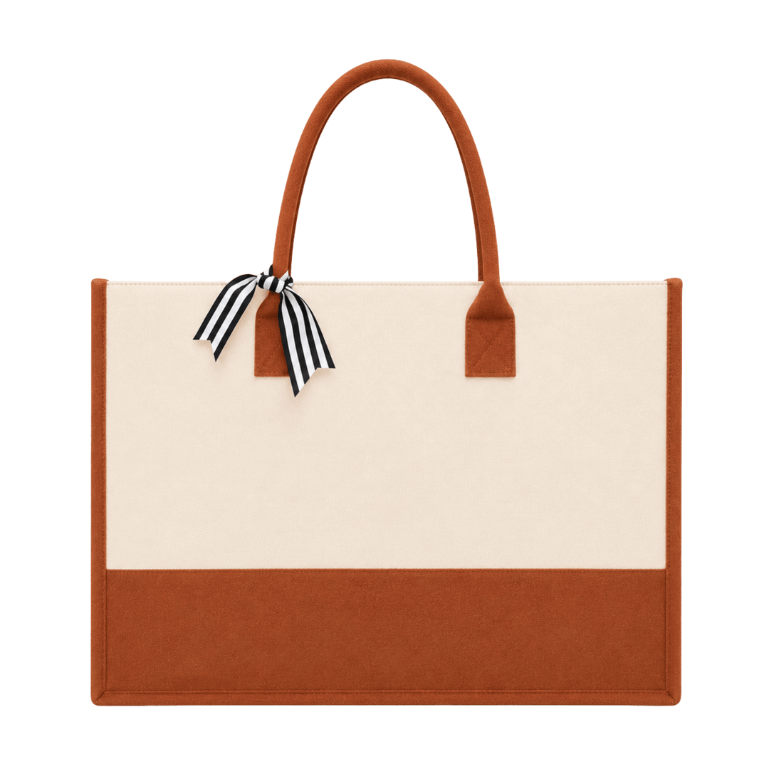 Personalized Large Canvas Tote Bag | Full Color Print