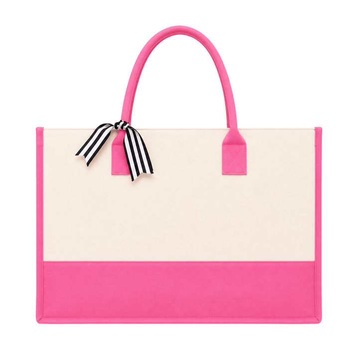 Personalized Large Canvas Tote Bag | Full Color Print