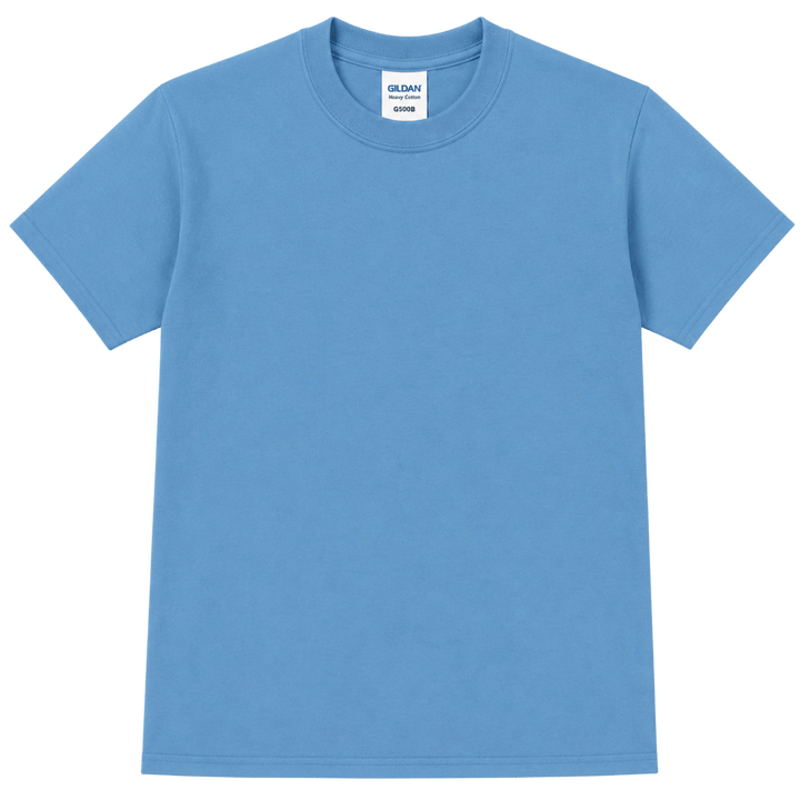 Personalized Gildan G500B Youth Heavy Cotton™ T-Shirt – Custom Embroidered Unisex Kids Tee | Name, Monogram &amp; Text