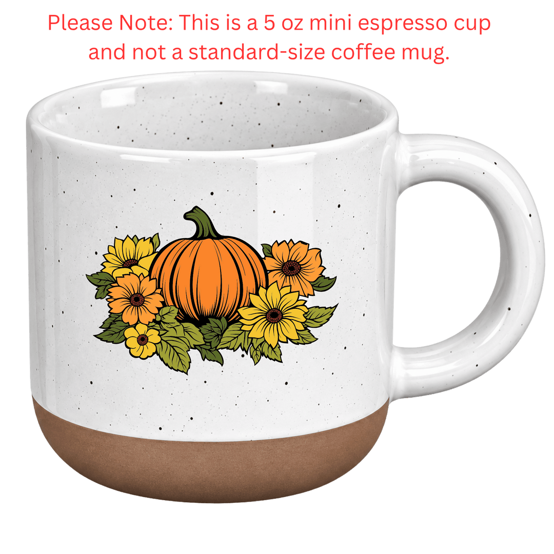 Personalized 5 oz Ceramic Espresso Cup with Handle – Full Color UV Print