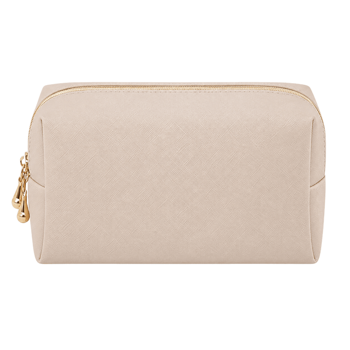 Personalized Makeup Bag | Laser Engraved PU Leather Cosmetic Pouch
