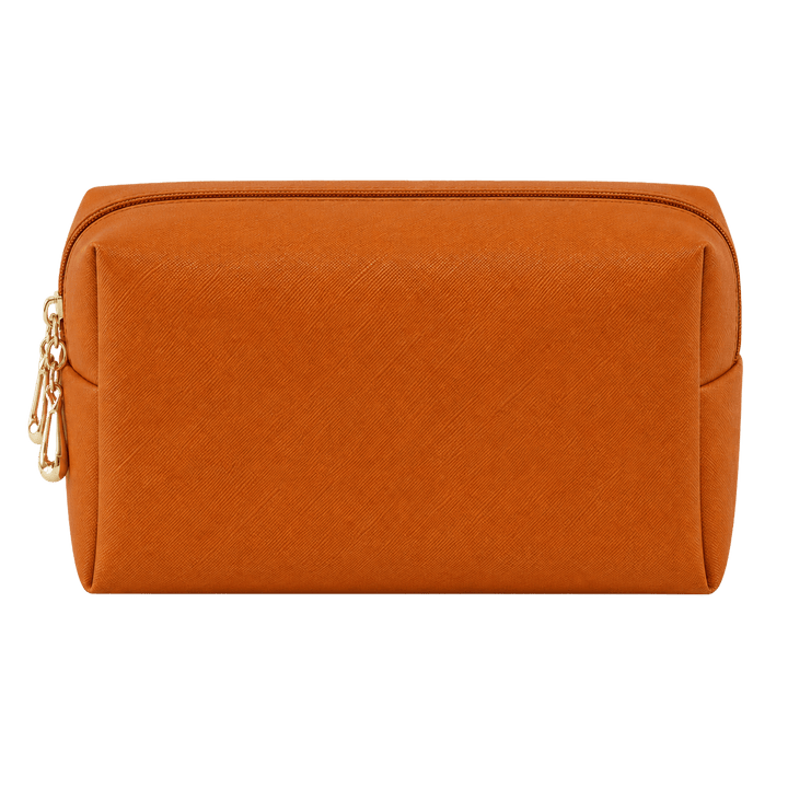 Personalized Makeup Bag | Laser Engraved PU Leather Cosmetic Pouch