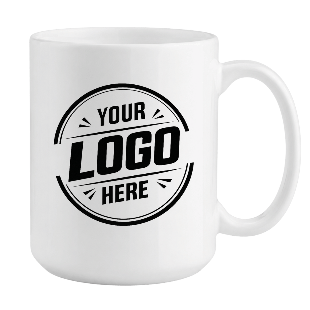 Custom Full Color Print | White Ceramic Coffee Mug (11 oz &amp; 15 oz)