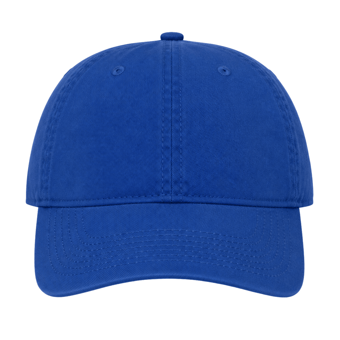 Personalized OTTO CAP 6-Panel Low Profile Dad Hat – Custom Laser Engraved Leatherette Patch Adjustable Cap